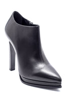 Women's Leather Heeled Boots | Derimod