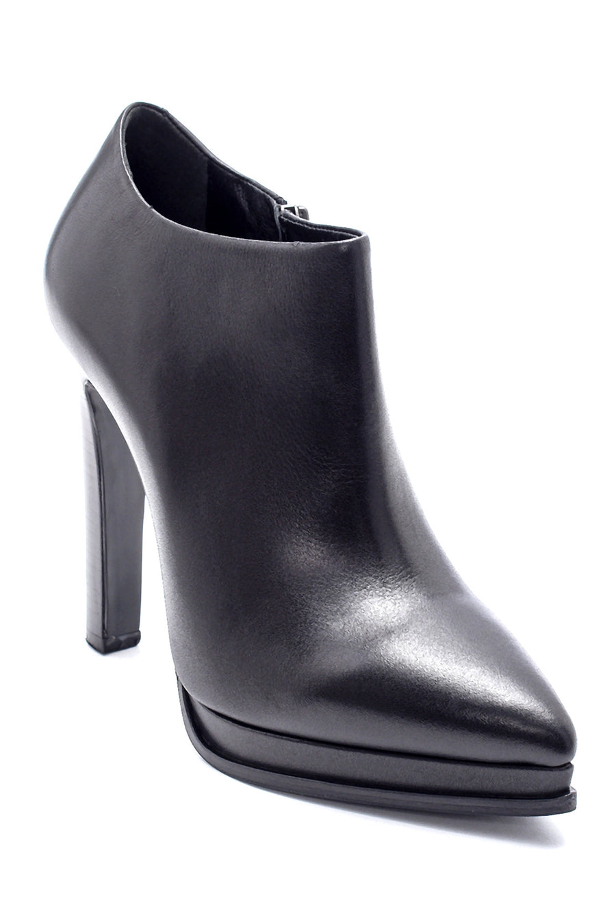 Women's Leather Heeled Boots