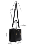 Women's Black Long Strap Classic Shoulder Bag | Derimod