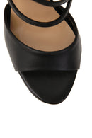 Women's Heeled Leather Sandals | Derimod