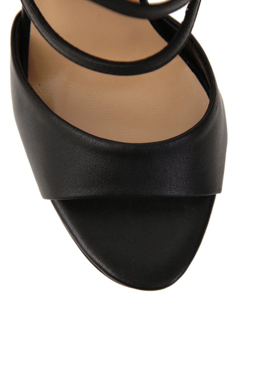 Women's Heeled Leather Sandals