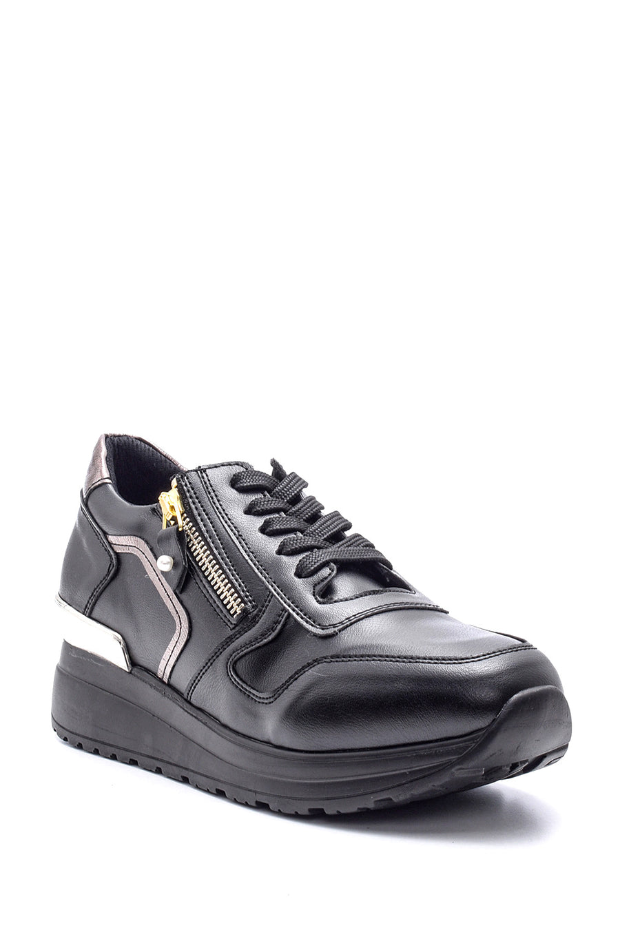 Women's Zipper Detailed Sports Shoes