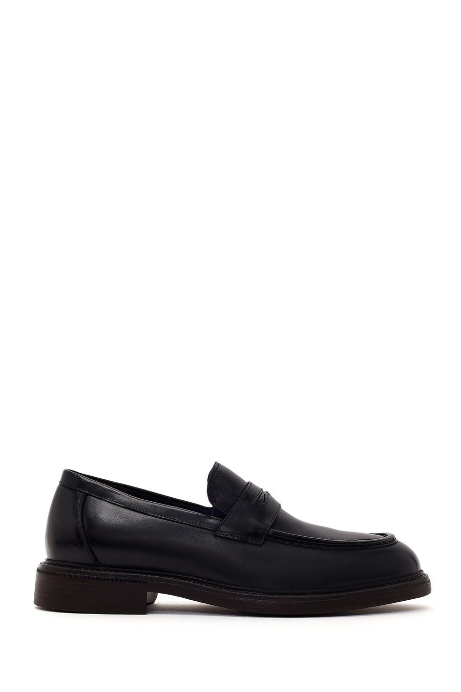 Derimod Black Erkek Siyah Deri Casual Loafer WM680029DV | Derimod