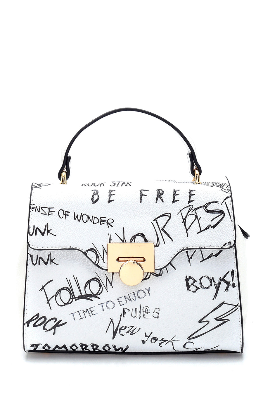 Women's Printed Shoulder Bag 21SBD241726 | Derimod