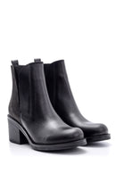 Women's Heeled Leather Boots | Derimod