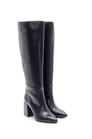 Women's Leather Heeled Boots | Derimod