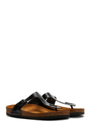 Men's Leather Flip Flops | Derimod