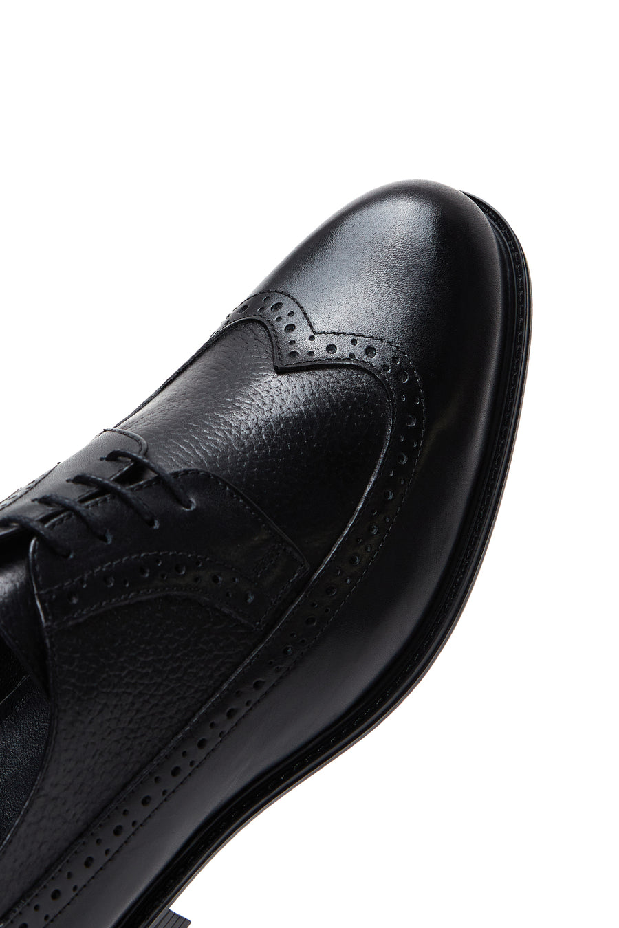 Men's Black Leather Classic Shoes