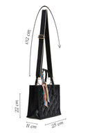 Women's Black Quilted Handbag | Derimod
