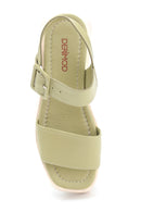Women's Casual Leather Sandals | Derimod
