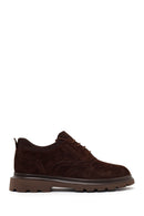 Male Brown Lace-Up Suede Casual Shoes | Derimod