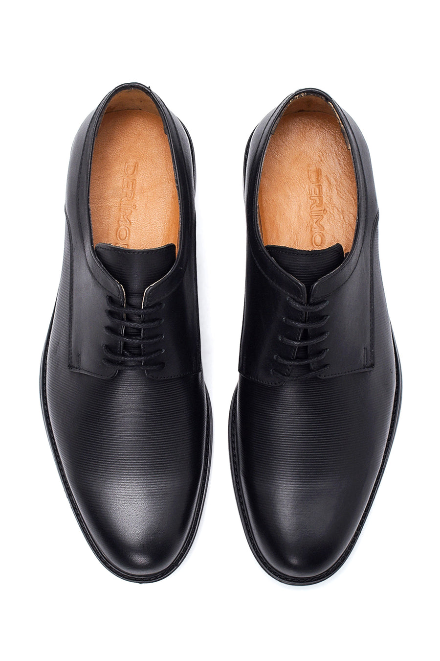 Men's Black Leather Classic Shoes