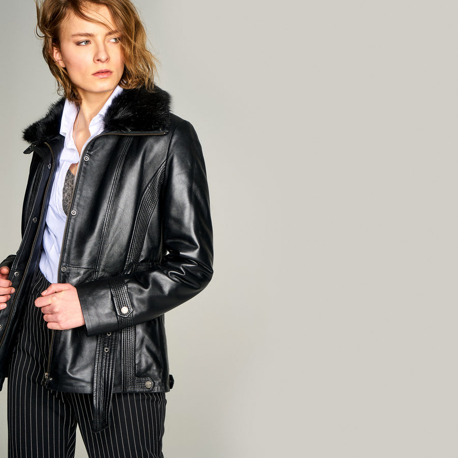 Suzy Women's Leather Jacket