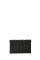 Women's Black Long Chain Strap Clutch Bag | Derimod
