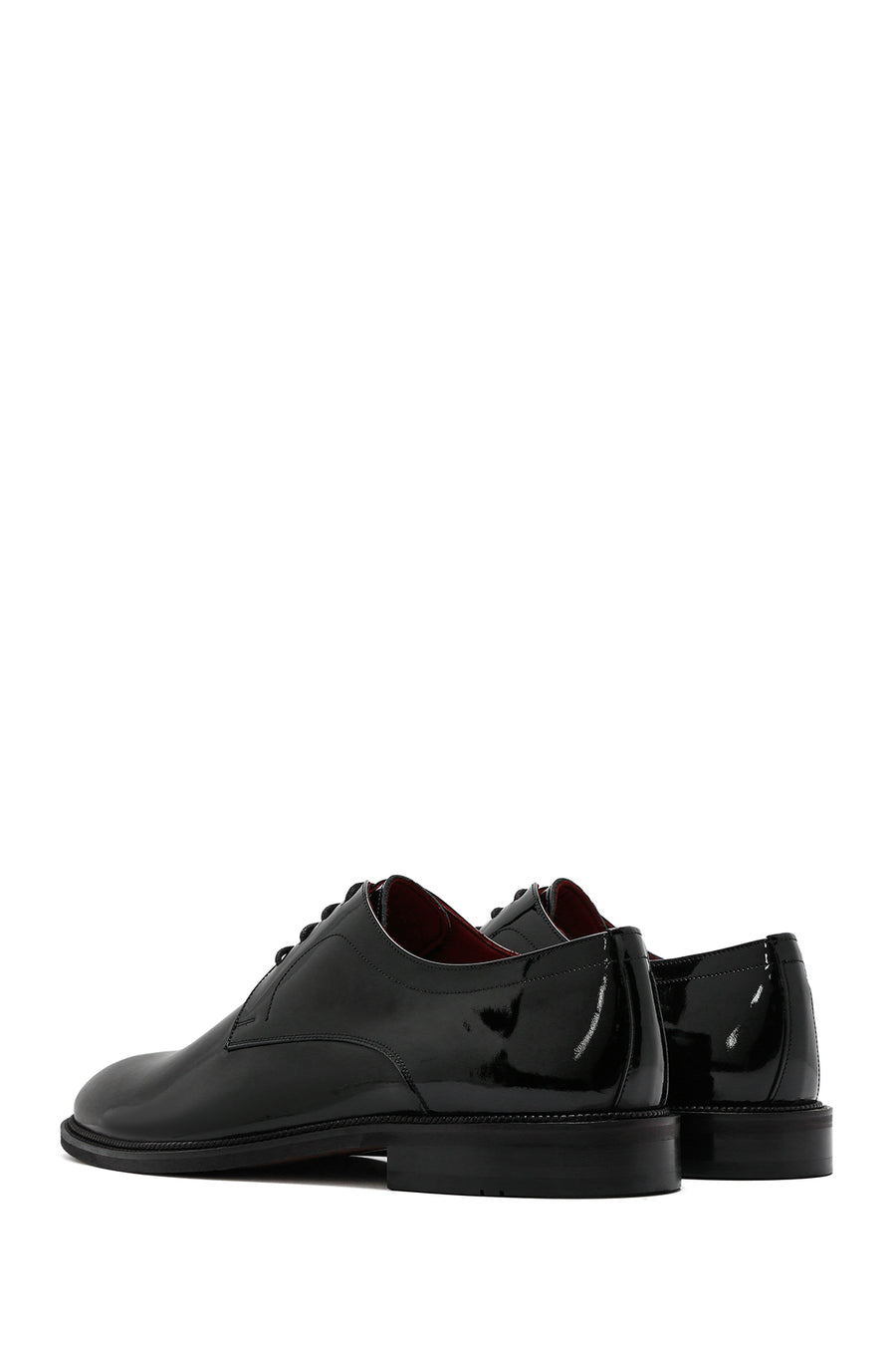 Men's Black Patent Leather Classic Shoes