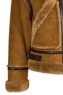 Stokholm Kadın Camel Oversize Teddy Mont | Derimod