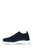 Women's Blue Fabric Sneaker | Derimod