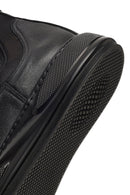 Men's Black Leather Sports Boots | Derimod