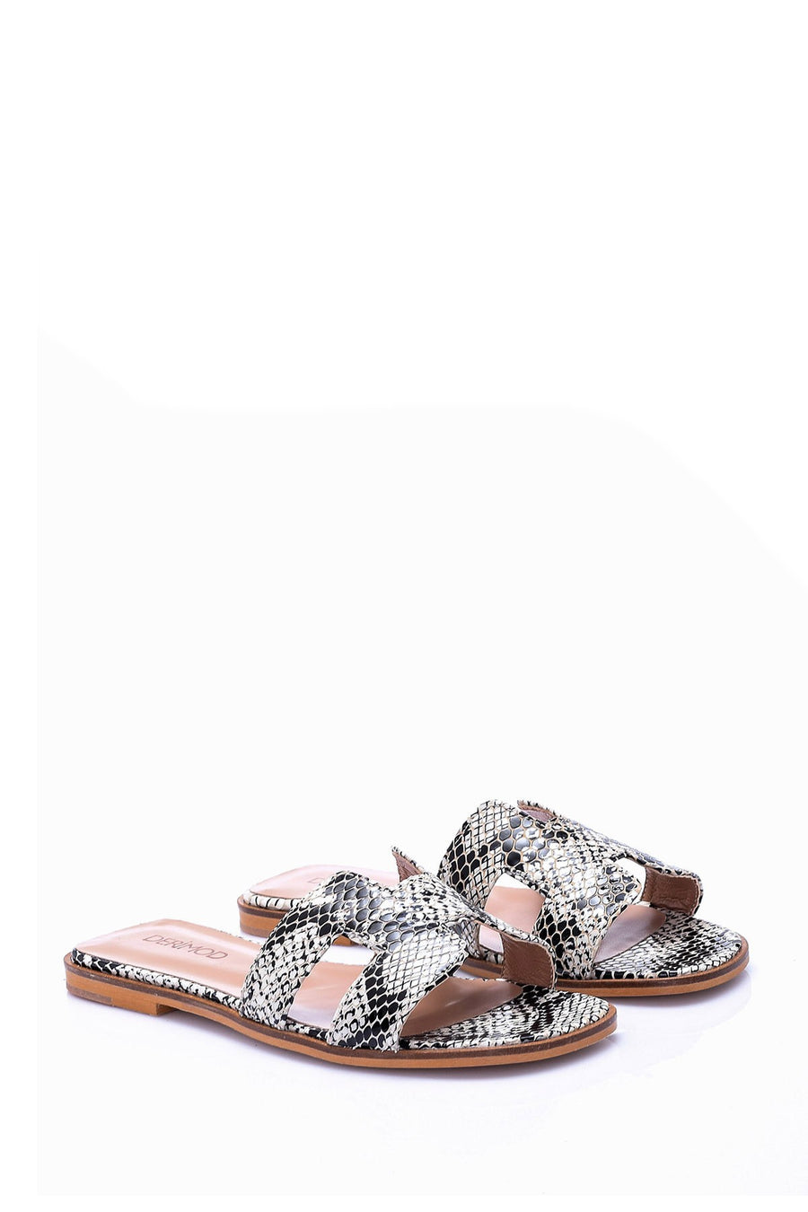 Women's Crocodile Patterned Slippers