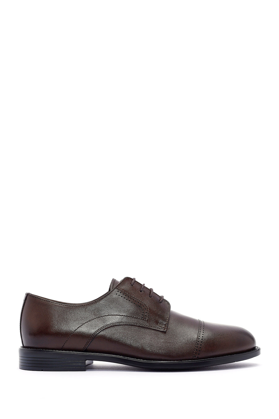 Men's Brown Laced Leather Classic Shoes 26SFD621218 | Derimod