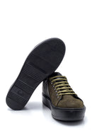 Men's Leather Nubuck Sneaker | Derimod