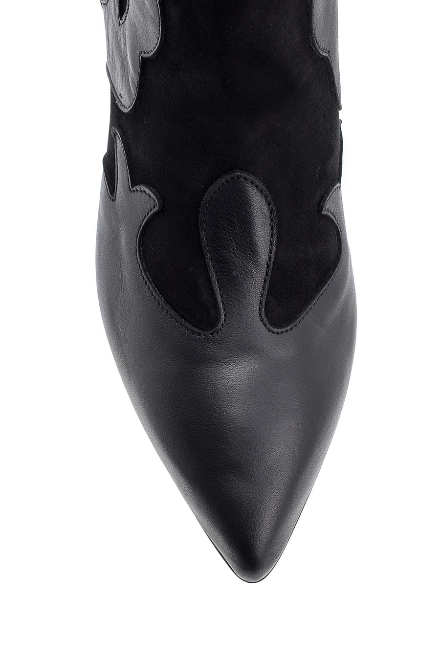 Kadın Topuklu Deri Bot