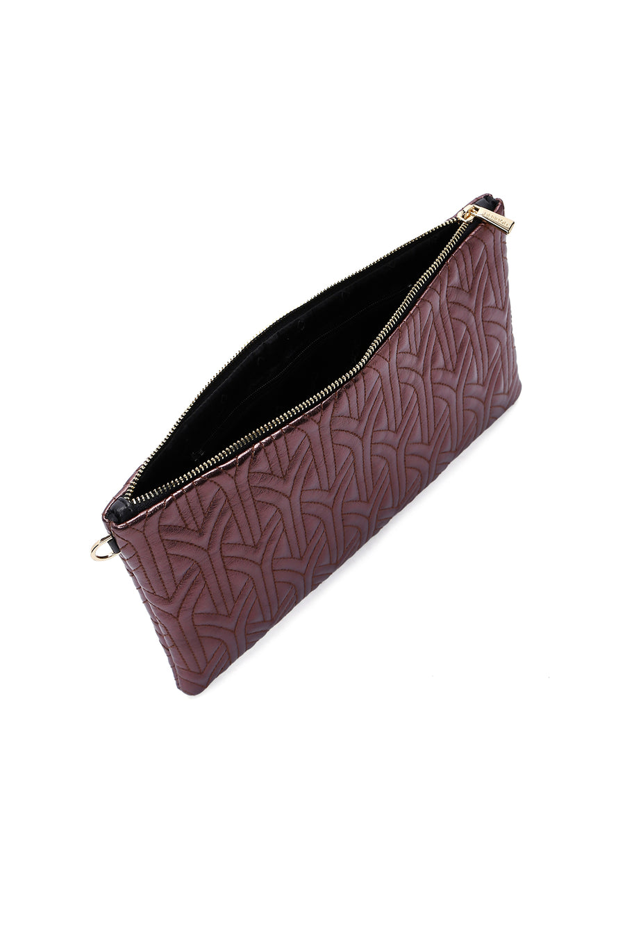 Women's Copper Quilted Portfolio Bag