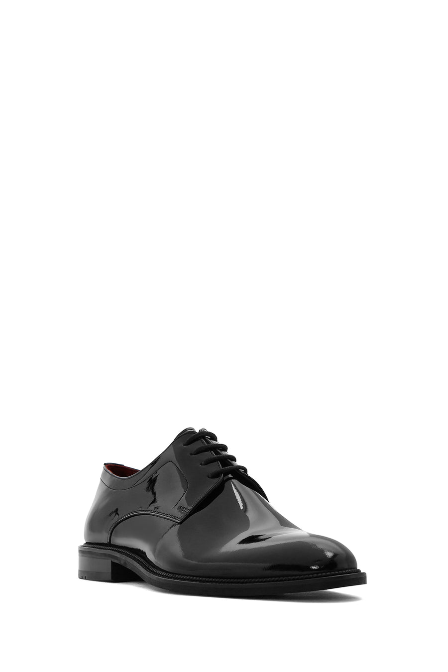Men's Black Patent Leather Classic Shoes