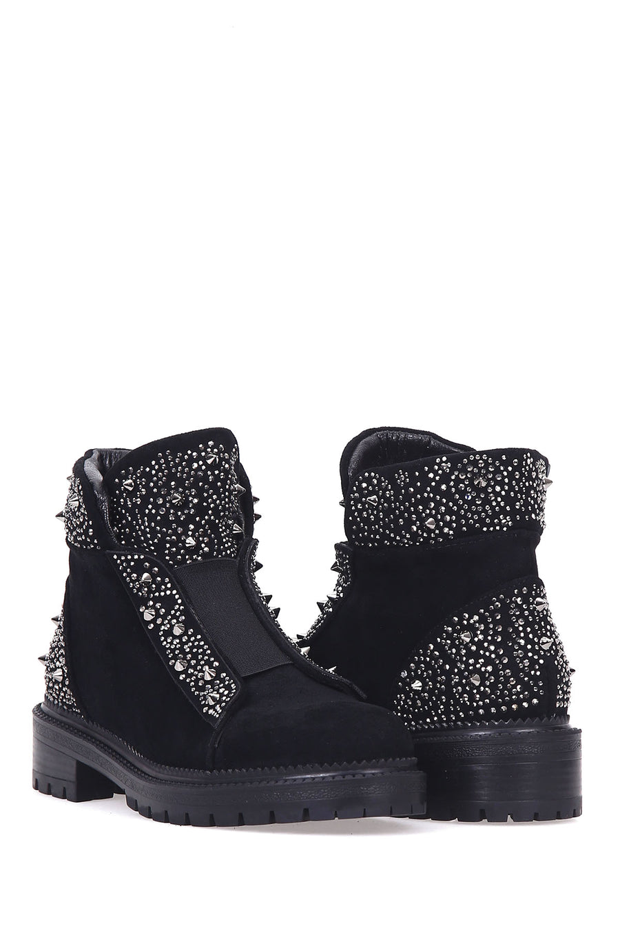 Women's Stone Suede Boots