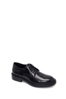Male Black Lace-up Leather Casual Shoes | Derimod