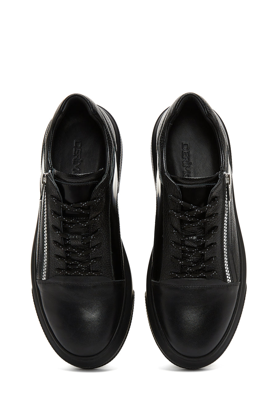 Men's Leather Zipper Sneaker