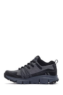 Skechers Men's Grey Summits Lace-Up Thick-Soled Outdoor Boots | Derimod