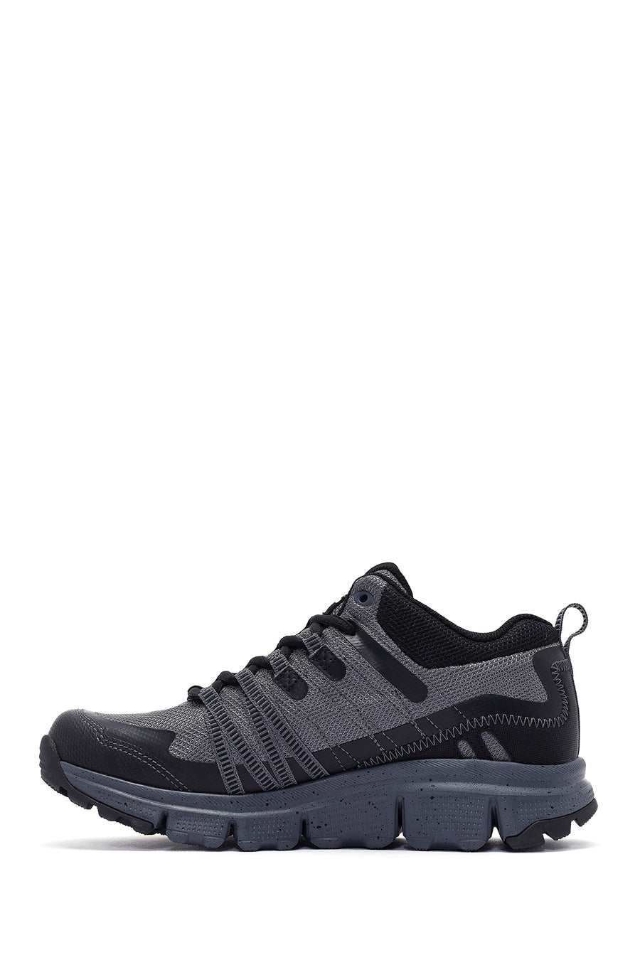 Skechers Men's Grey Summits Lace-Up Thick-Soled Outdoor Boots