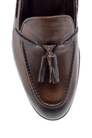 Men's Leather Tassel Detailed Loafer | Derimod