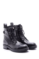 Women's Lace-Up Leather Boots | Derimod