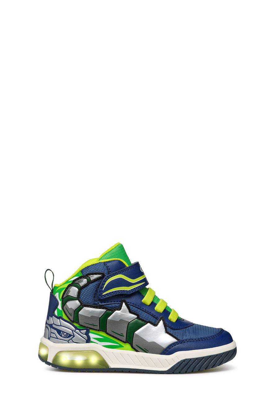 Geox Erkek Çocuk Lacivert J Inek Boy Bantlı Bilekli Sneaker