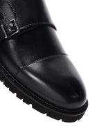 Men's Leather Buckle Classic Shoes | Derimod