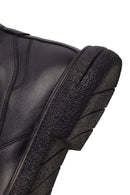 Male Black Leather Casual Chelsea Boots | Derimod