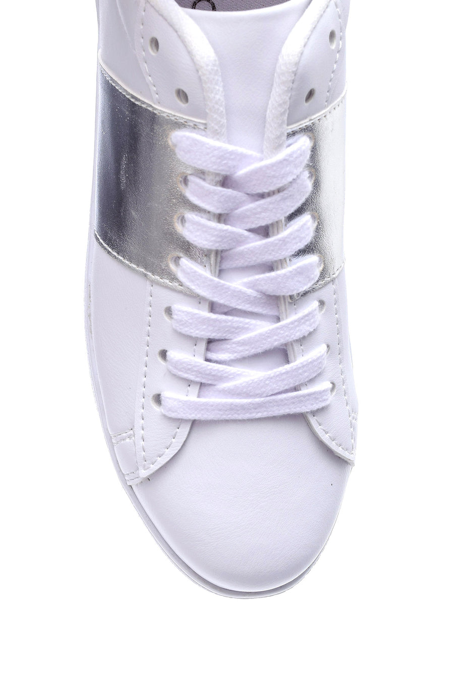 Women's Silver Detailed Sneaker