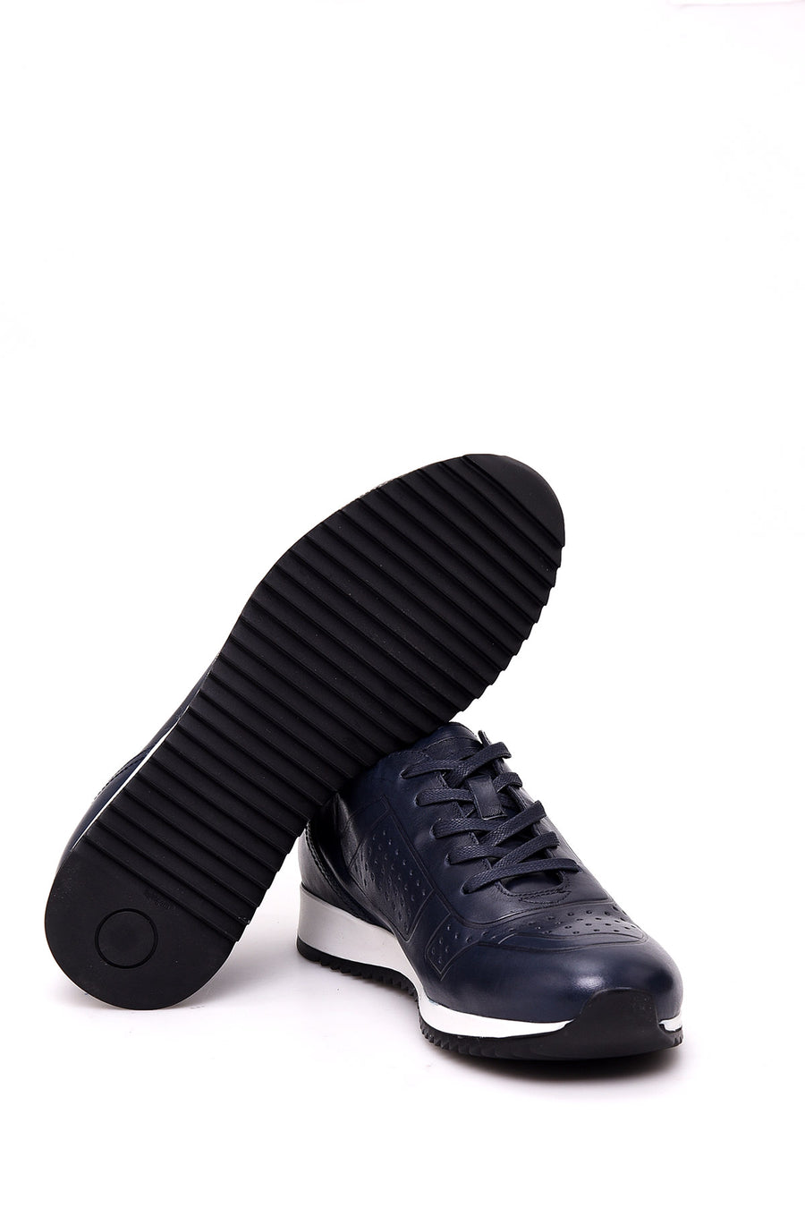 Erkek Tabanlı Deri Sneaker