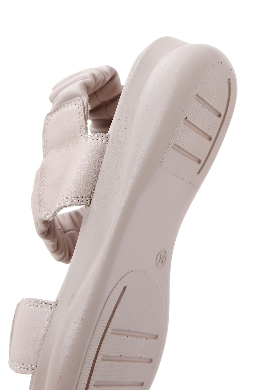 Kadın Vizon Deri Comfort Sandalet
