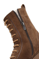 Women's Tan Suede Boots | Derimod