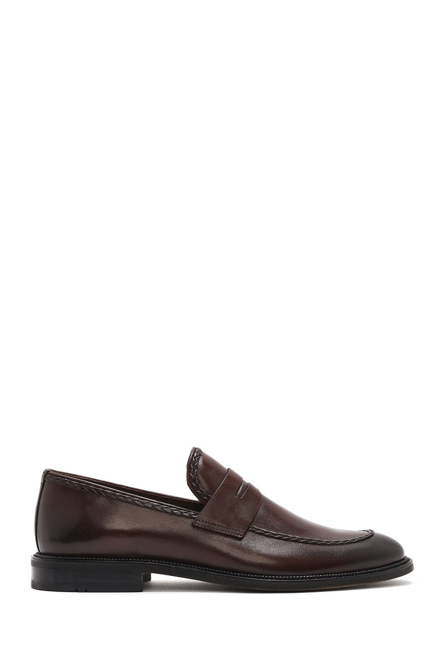 Men's Brown Leather Classic Loafer 25SFD602118 | Derimod