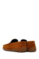 Men's Tan Suede Leather Casual Loafer | Derimod