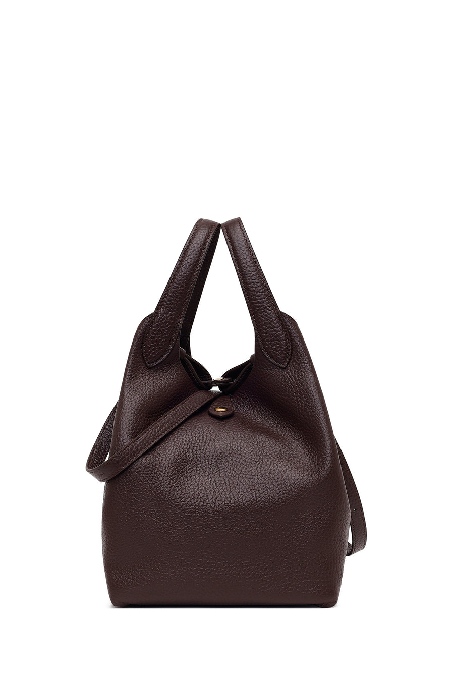 Woman Brown Casual Leather Shoulder Bag 25ABD2309FT | Derimod