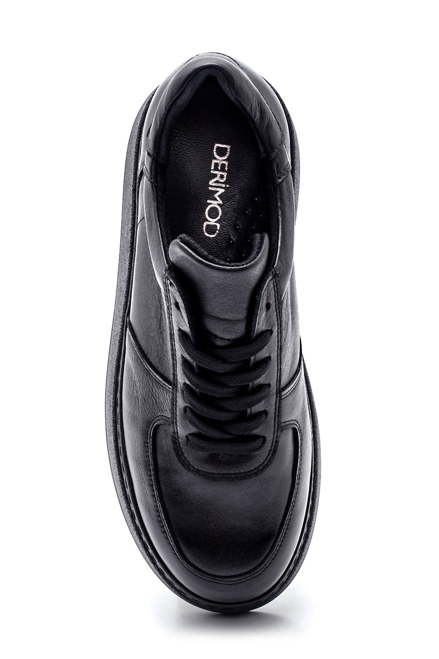 Women's Leather Thick Soled Shoes