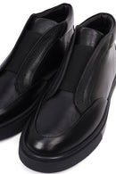 Men's Black Leather Sports Boots | Derimod