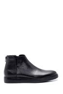 Men's Leather Casual Zipper Boots | Derimod