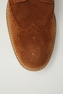 Men's Tan Suede Leather Shoes | Derimod