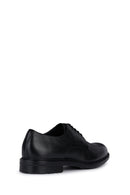 Geox Men's Black Walk Pleasure Lace-up Leather Classic Shoes | Derimod